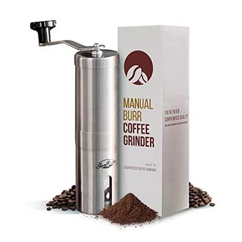 HOT Manual Coffee Grinder With Storage Jar Soft Brush Conical Ceramic Burr  Quiet And Portable - Buy HOT Manual Coffee Grinder With Storage Jar Soft  Brush Conical Ceramic Burr Quiet And Portable