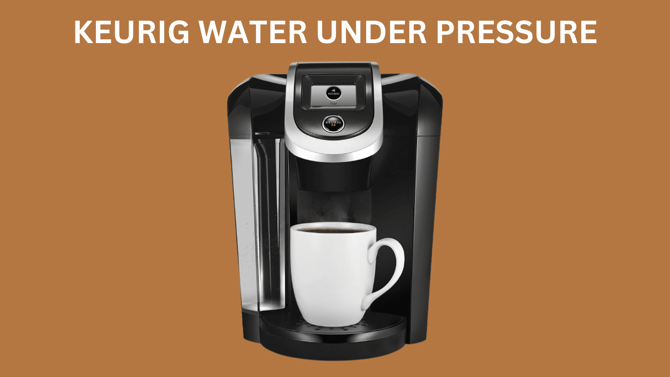Keurig 2.0 Water Under Pressure: Here's An Easy Fix