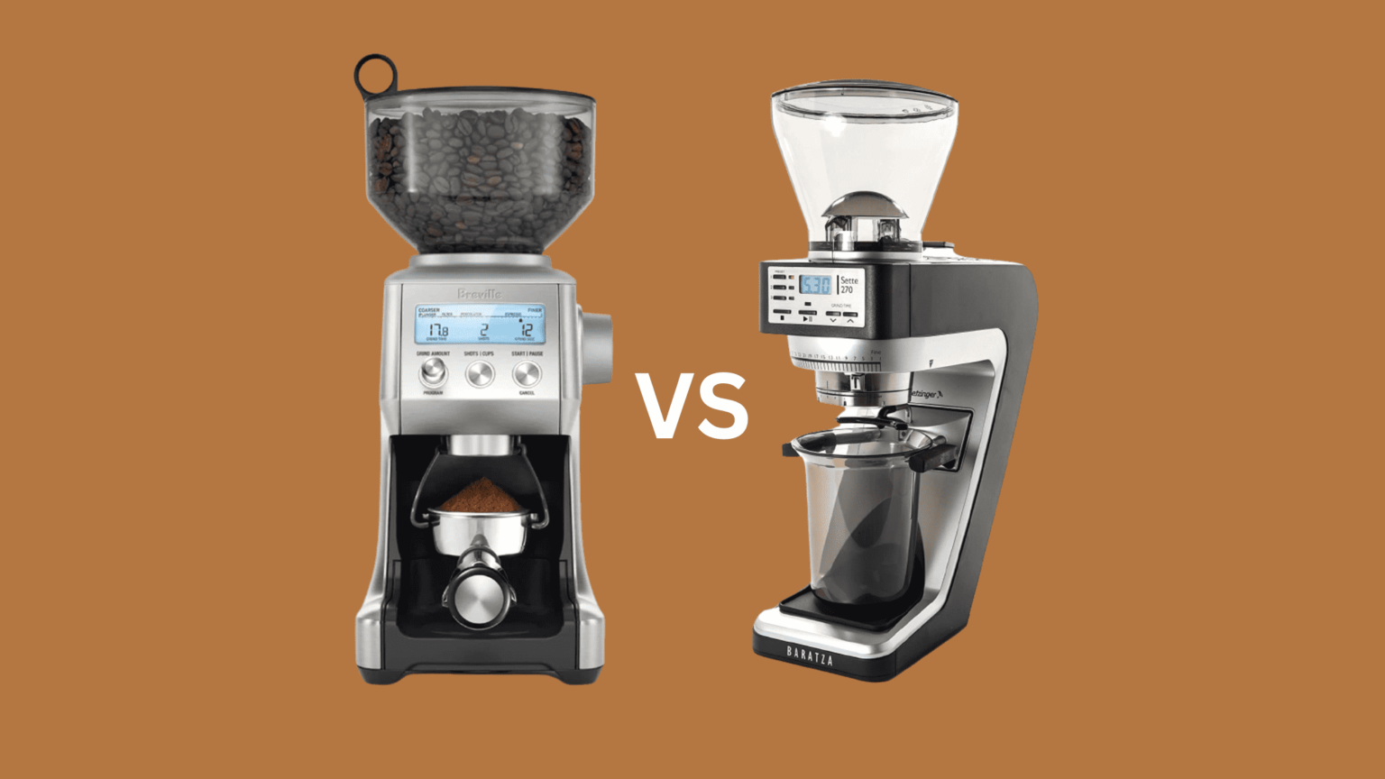 Baratza Sette vs Breville Smart Grinder Pro A Full Comparison