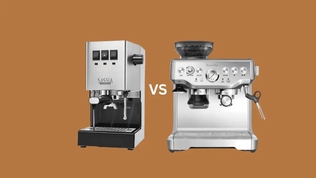 Gaggia Classic Pro vs Breville Barista Express