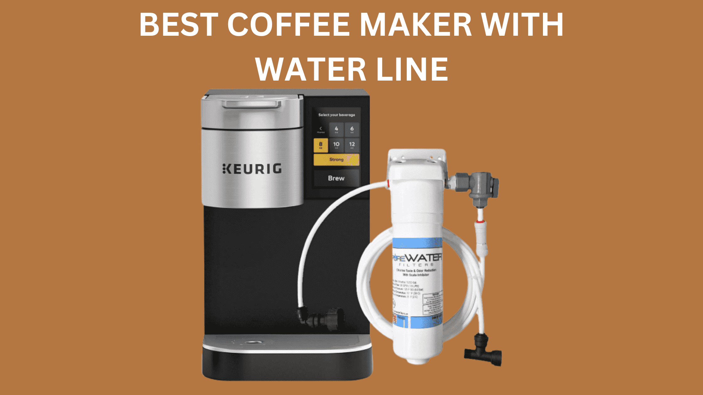 Best Coffee Maker With Water Line