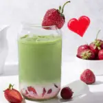 Strawberry Matcha Latte