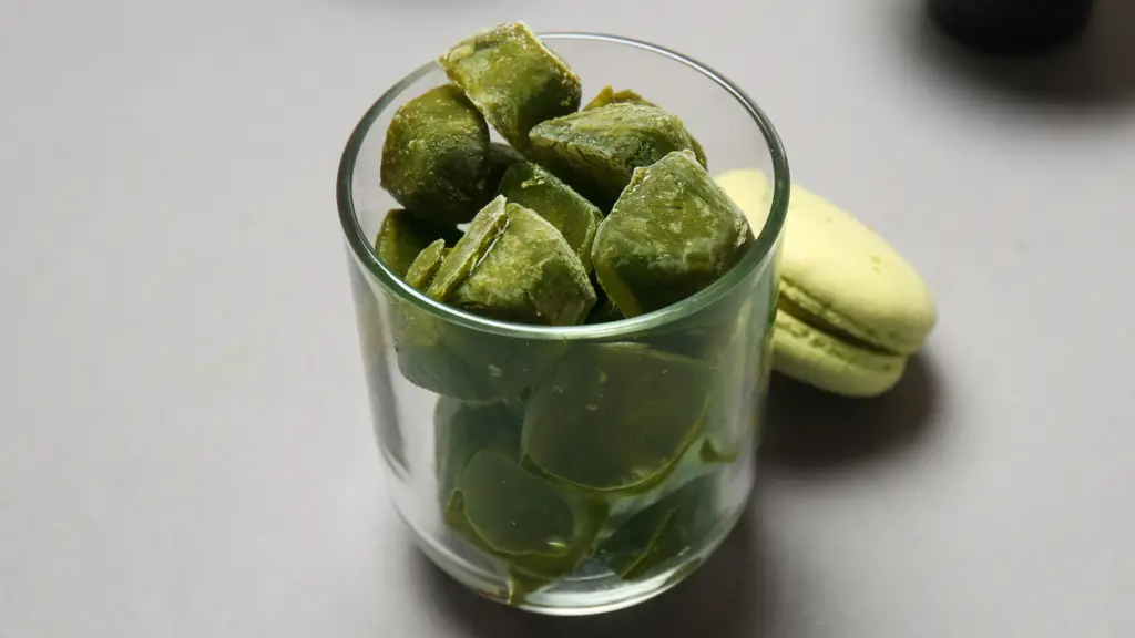 Matcha Ice Cubes Recipe