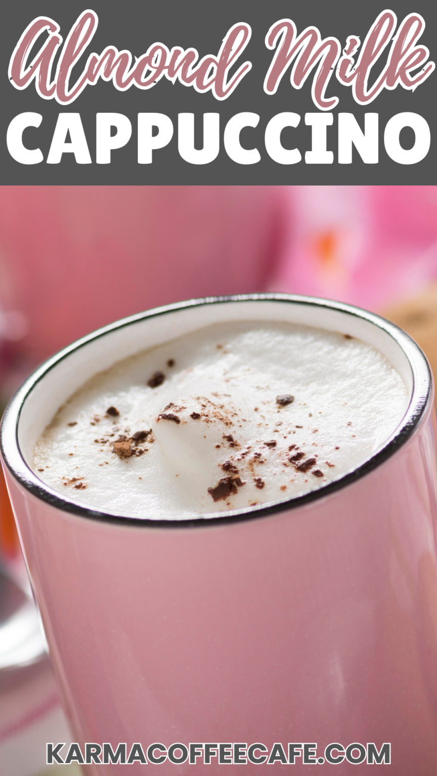 Image showcasing Almond Milk Cappuccino Recipe: Vegan, Dairy-Free & Delicious!