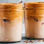 Dalgona Almond Milk Iced Coffee Recipe