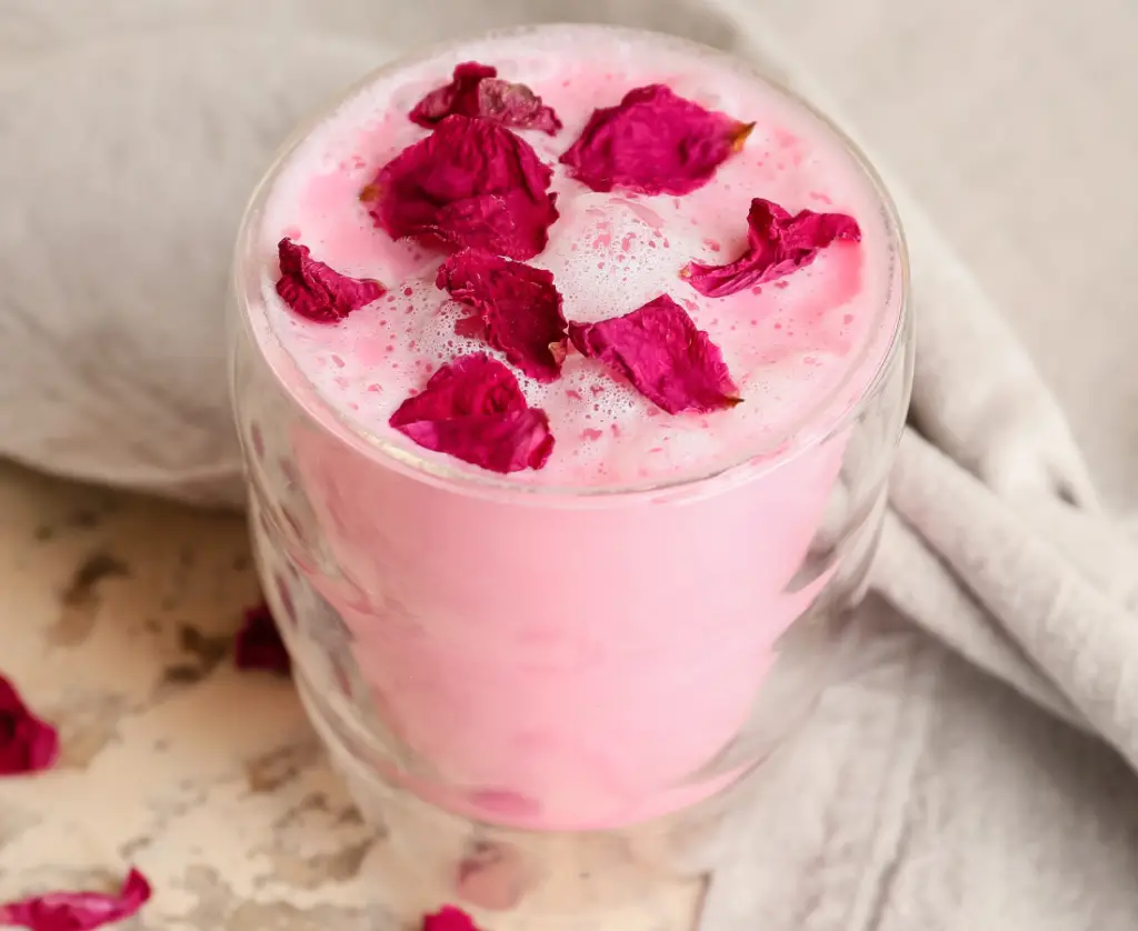 Rose Latte Recipe