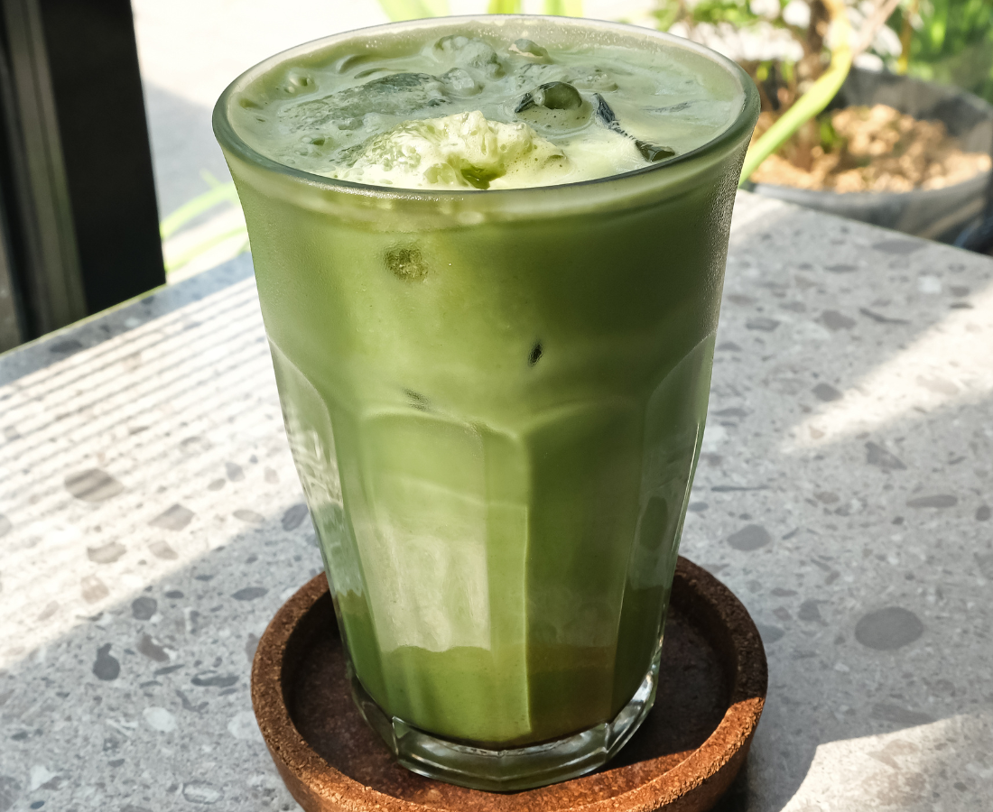 Iced Matcha Collagen Latte Recipe