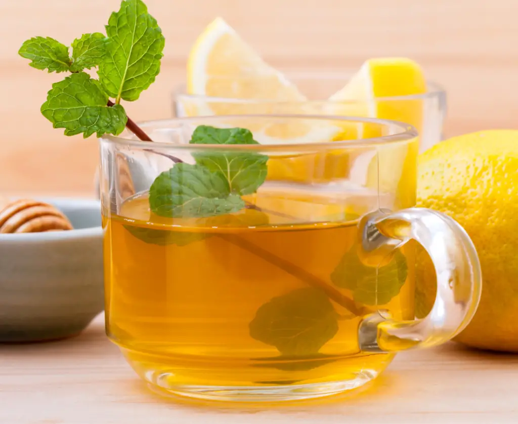 Honey Citrus Mint Tea: Starbucks Medicine Ball Copycat Recipe