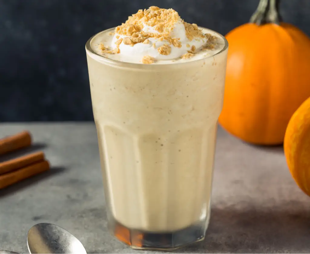 Pumpkin Spice Latte Milkshake