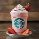 Homemade Strawberry Frappuccino